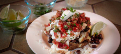 Mexican-Flavored Baked Potato