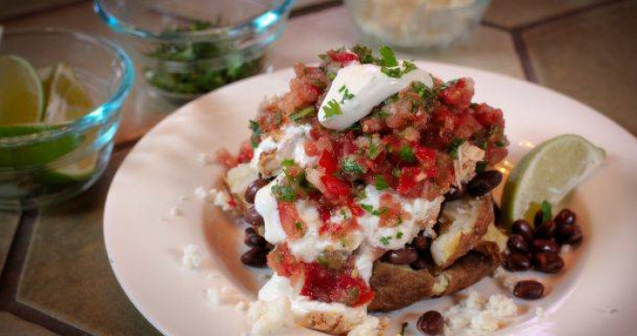 Mexican-Flavored Baked Potato