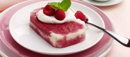 Raspberry Lovers' Pudding